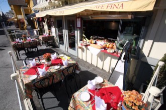 Enjoy fine seafood on The Wharf